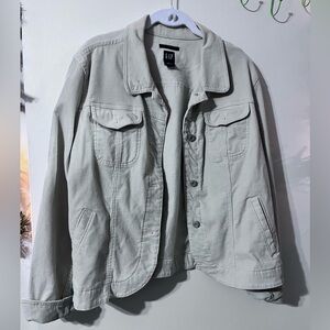 GAP. Corduroy Jacket.  Cream color XL